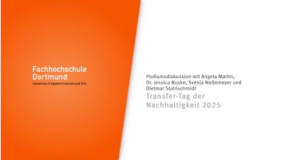 Transfer-Tag der Nachhaltigkeit 2025: Podiumsdiskussion, Was braucht Zivilgessellschaft von Wissenschaft?