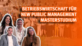 Betriebswirtschaft für New Public Management studieren 