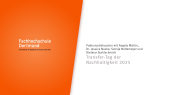 Transfer-Tag der Nachhaltigkeit 2025: Podiumsdiskussion, Was braucht Zivilgessellschaft von Wissenschaft?